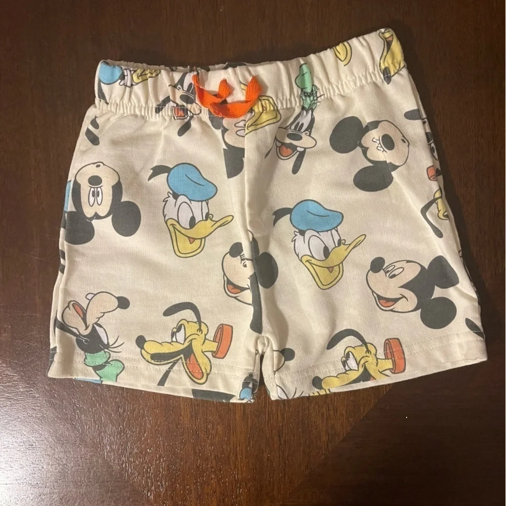 Disney Baby | Micky and friends summer hoodie matching set | 12 mo